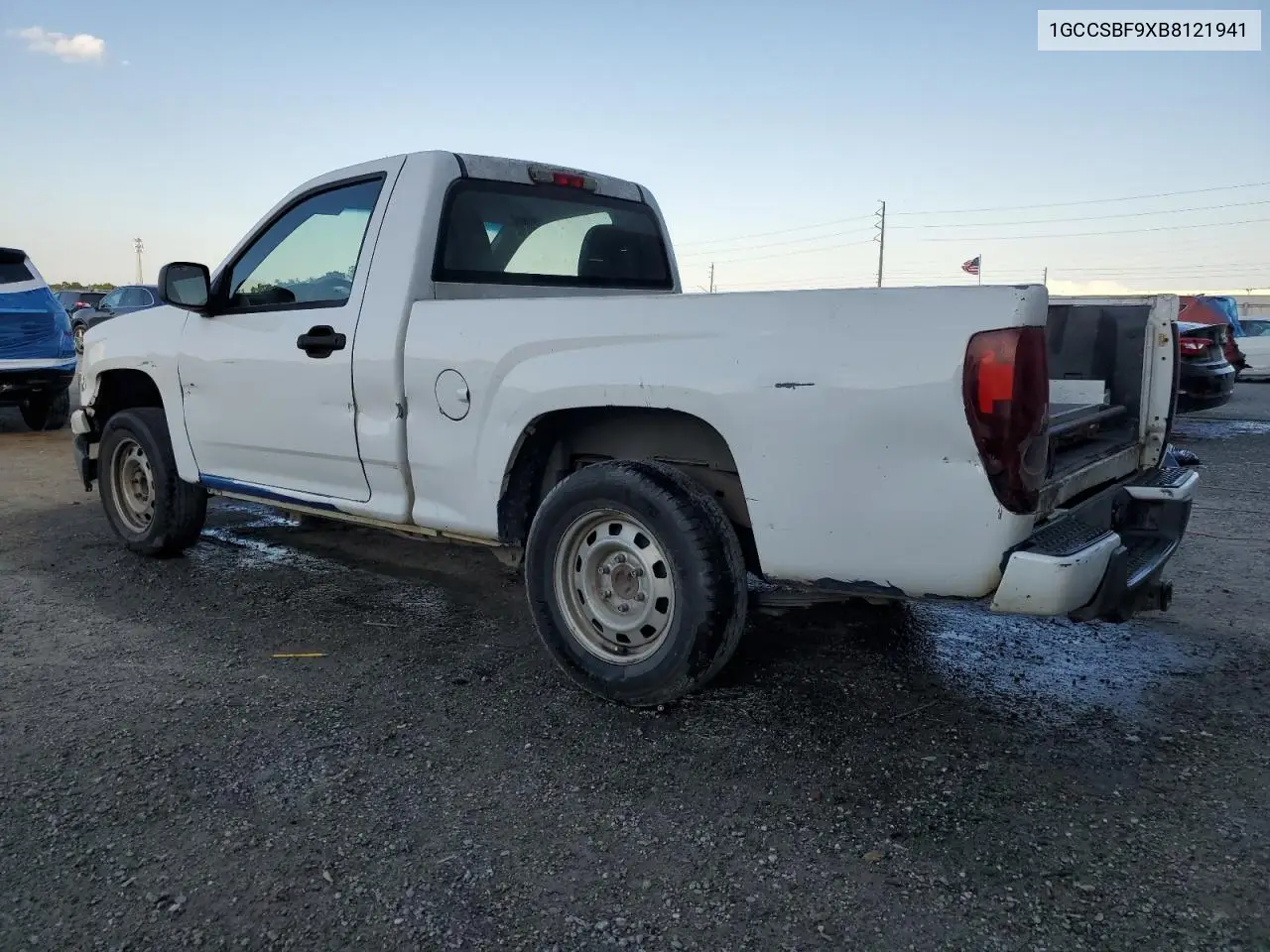 1GCCSBF9XB8121941 2011 Chevrolet Colorado