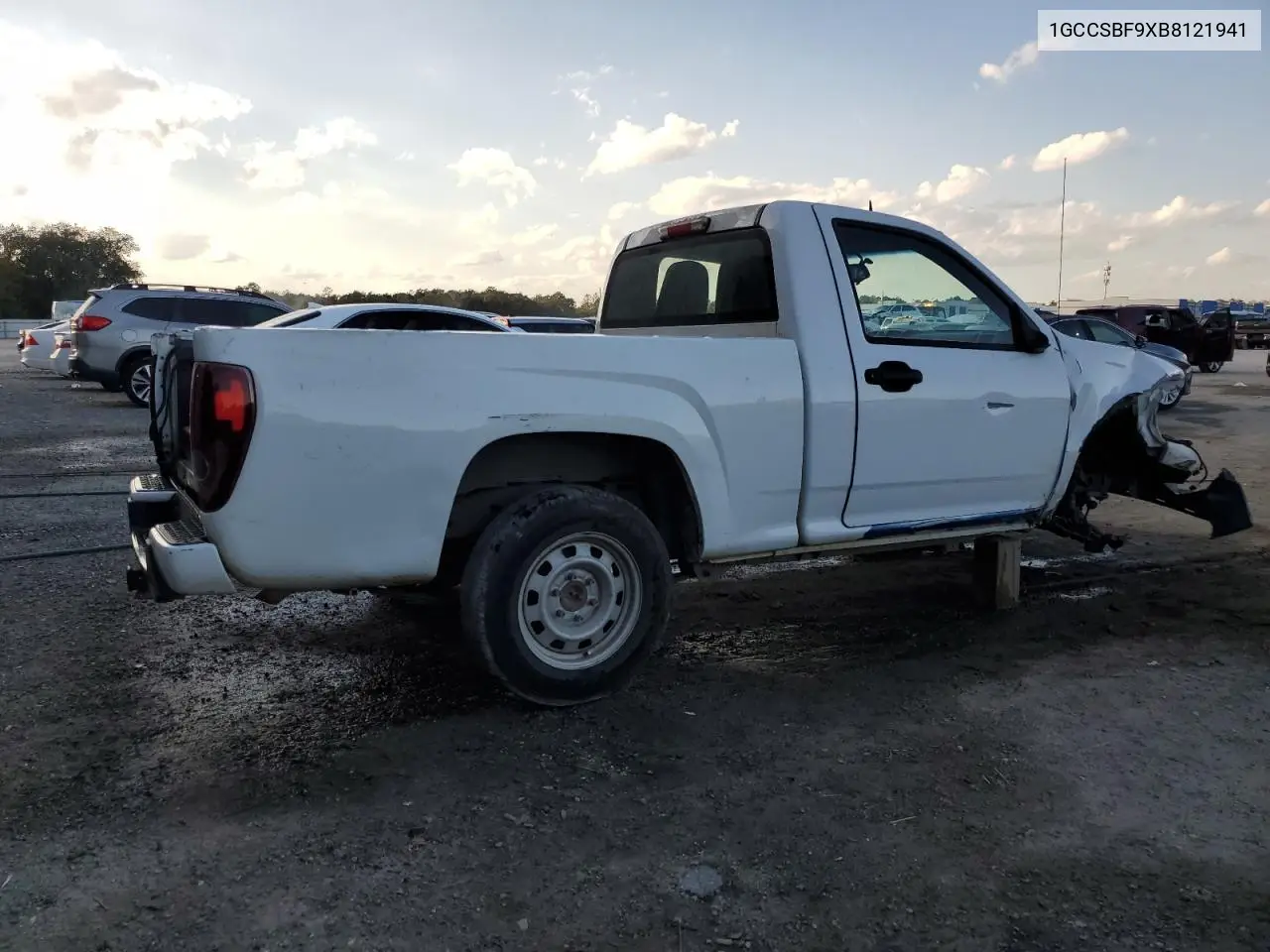 1GCCSBF9XB8121941 2011 Chevrolet Colorado