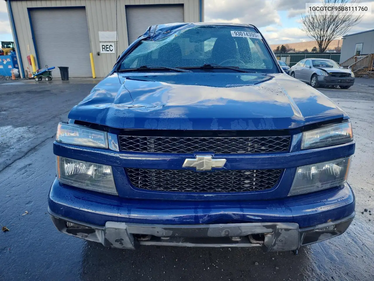 1GCGTCF95B8111760 2011 Chevrolet Colorado Lt