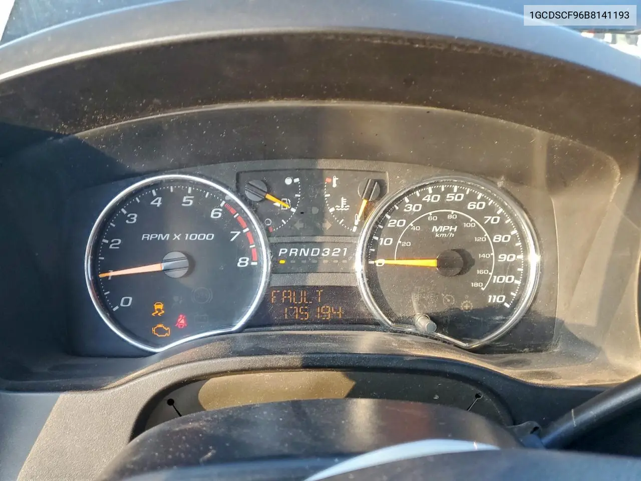 1GCDSCF96B8141193 2011 Chevrolet Colorado Lt