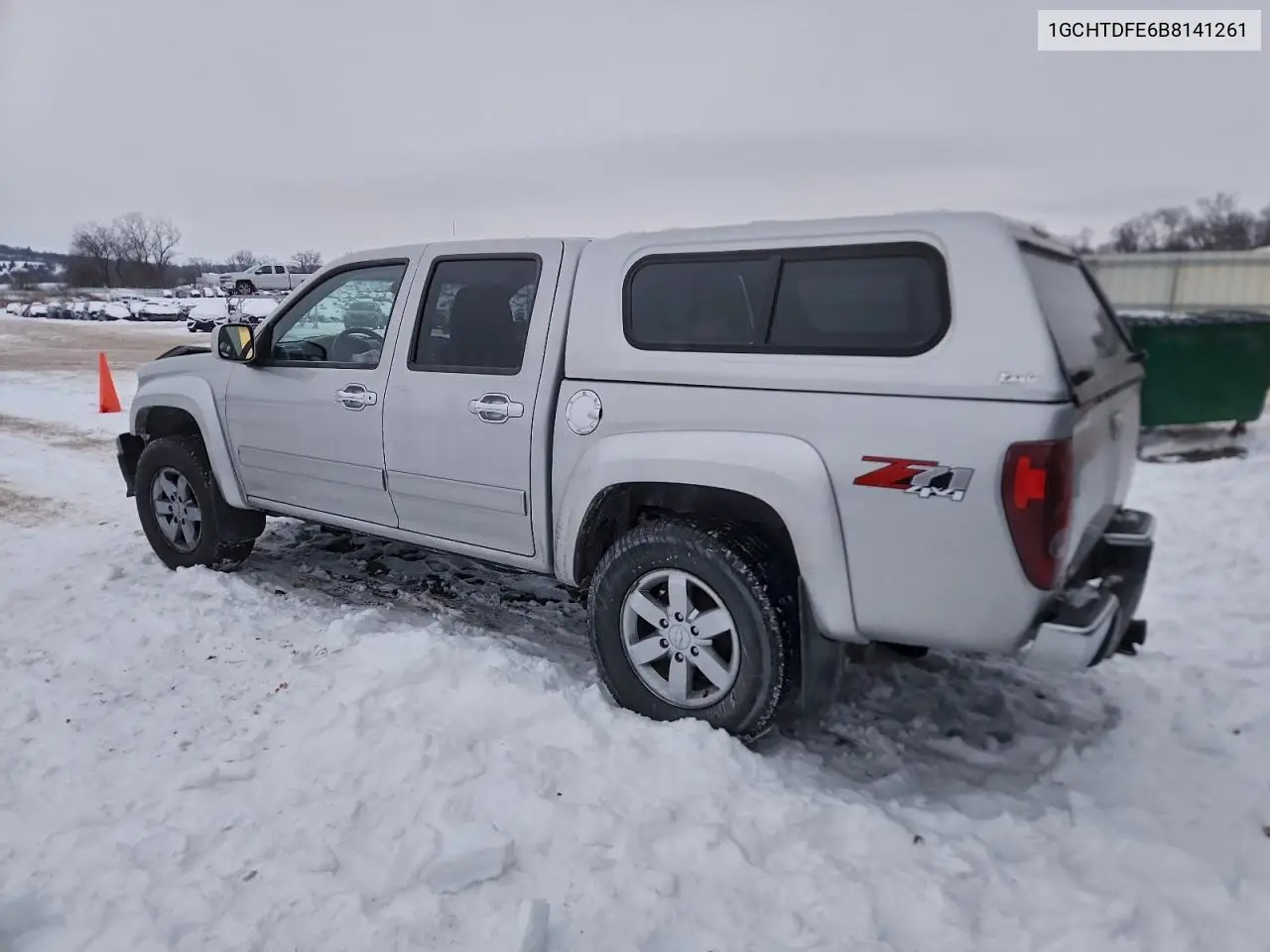 1GCHTDFE6B8141261 2011 Chevrolet Colorado Lt