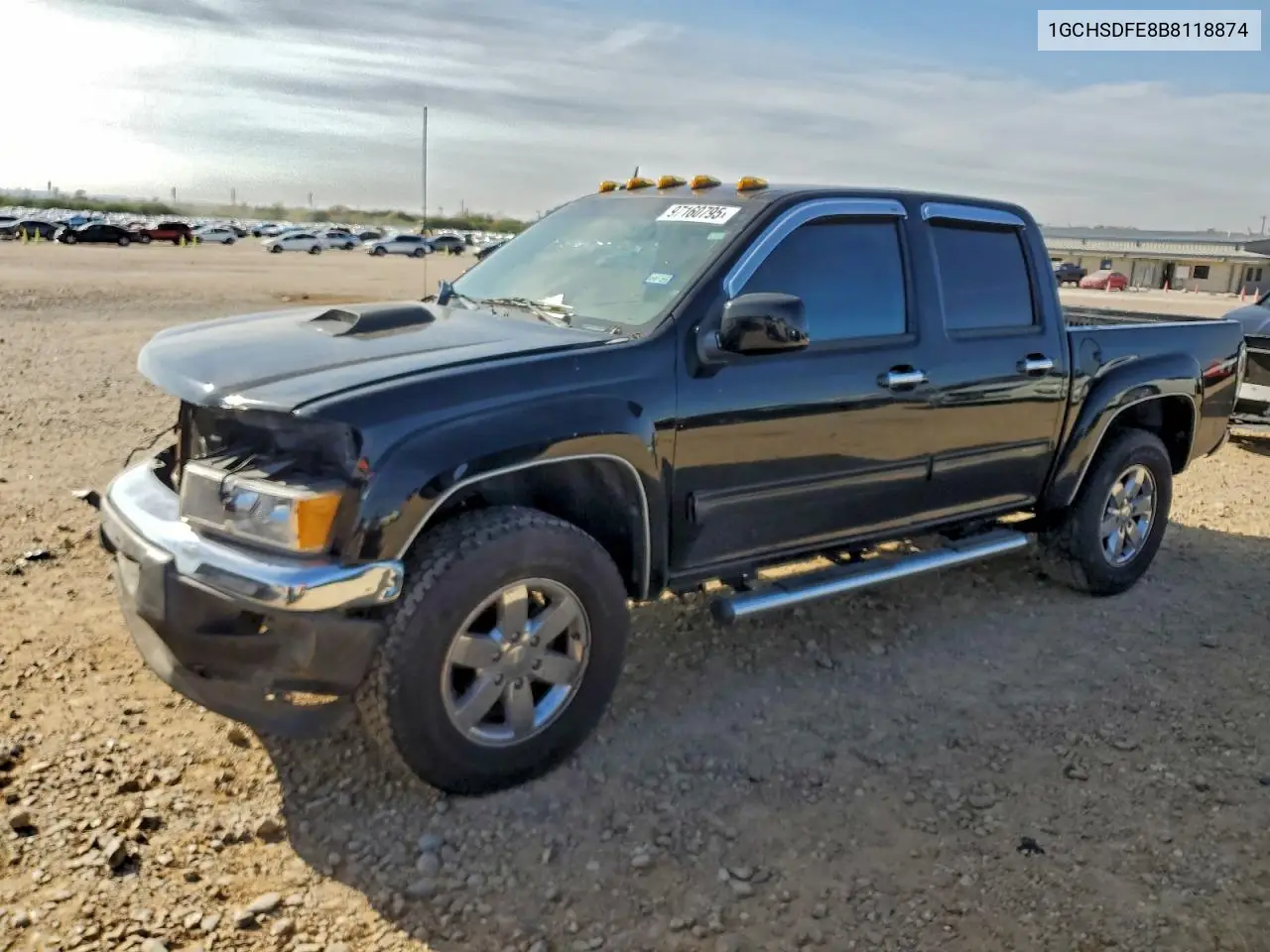 1GCHSDFE8B8118874 2011 Chevrolet Colorado Lt