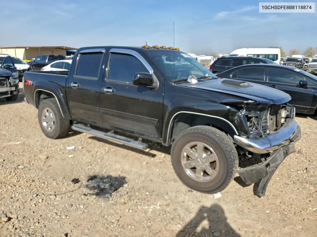1GCHSDFE8B8118874 2011 Chevrolet Colorado Lt