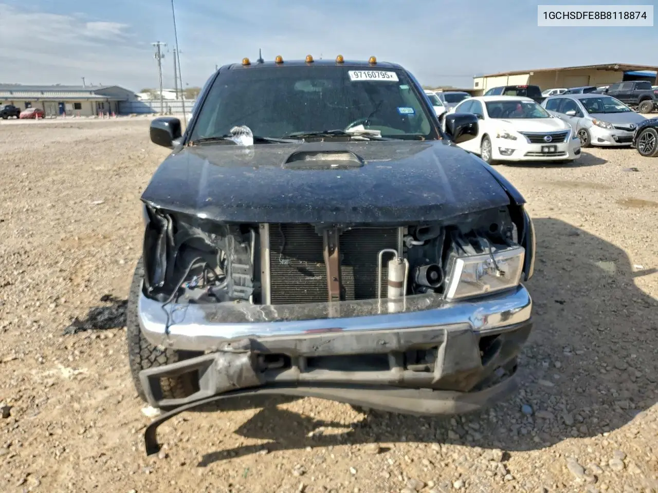 1GCHSDFE8B8118874 2011 Chevrolet Colorado Lt