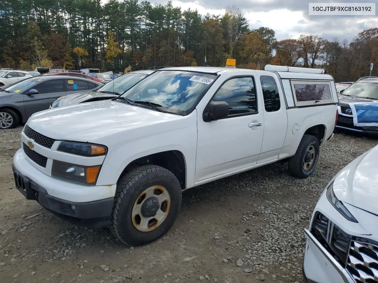 1GCJTBF9XC8163192 2012 Chevrolet Colorado