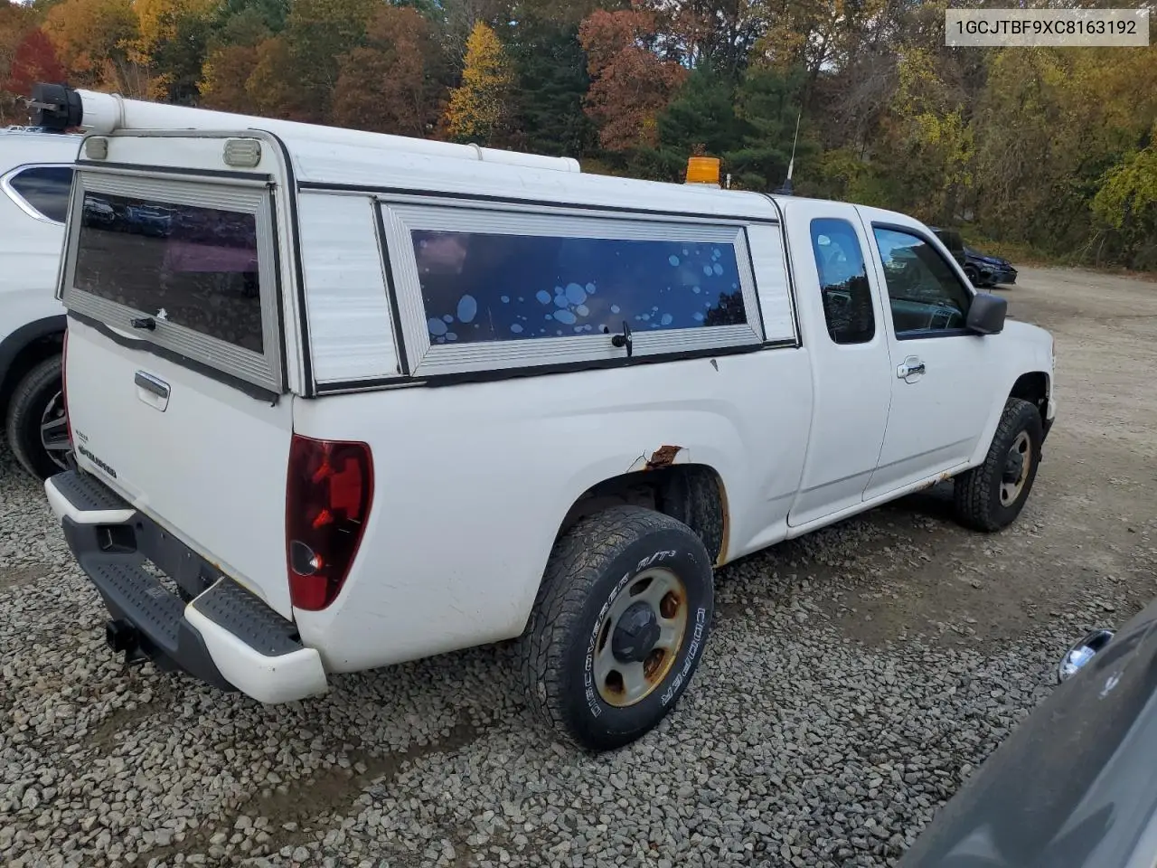 1GCJTBF9XC8163192 2012 Chevrolet Colorado