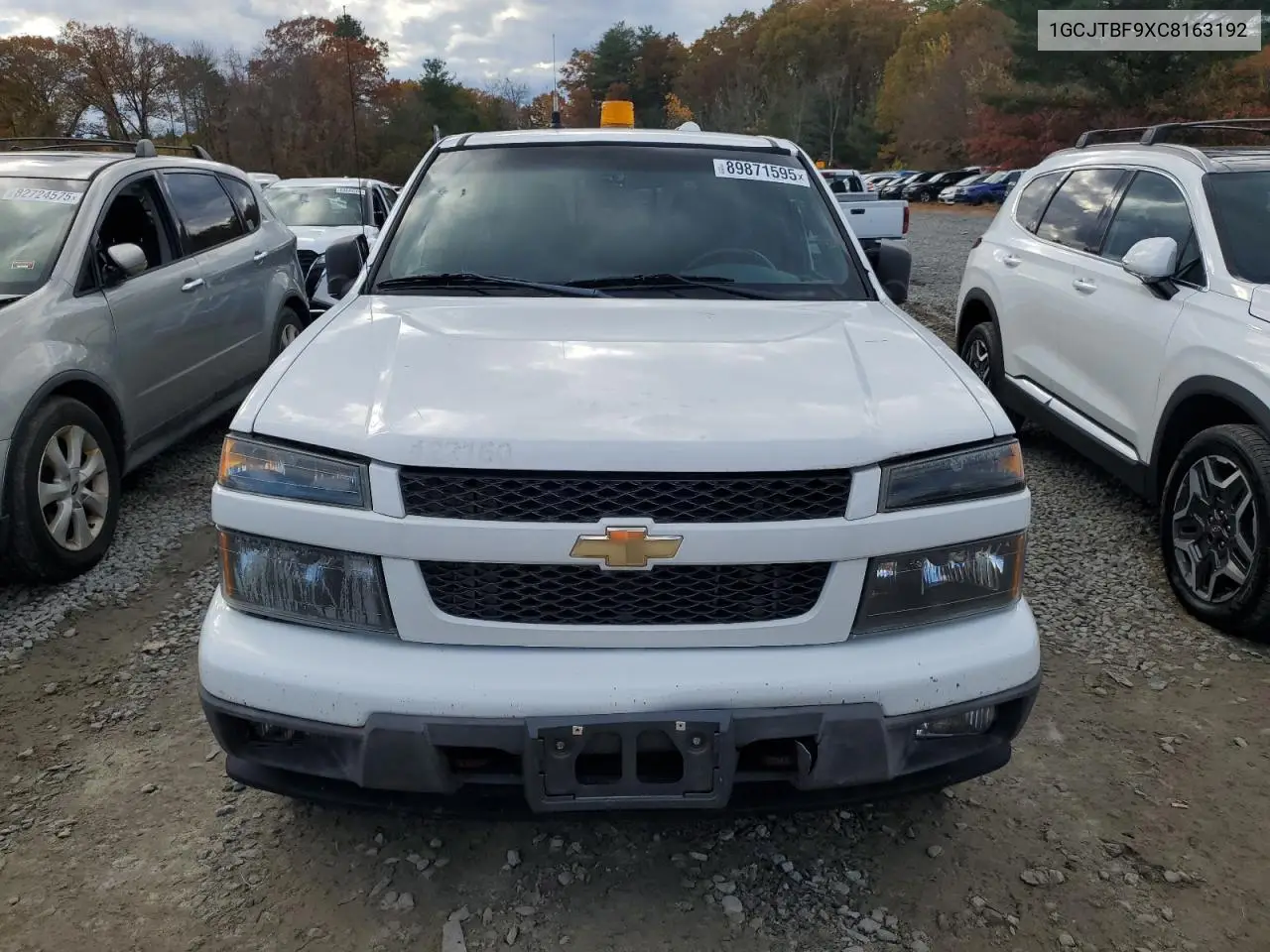 1GCJTBF9XC8163192 2012 Chevrolet Colorado