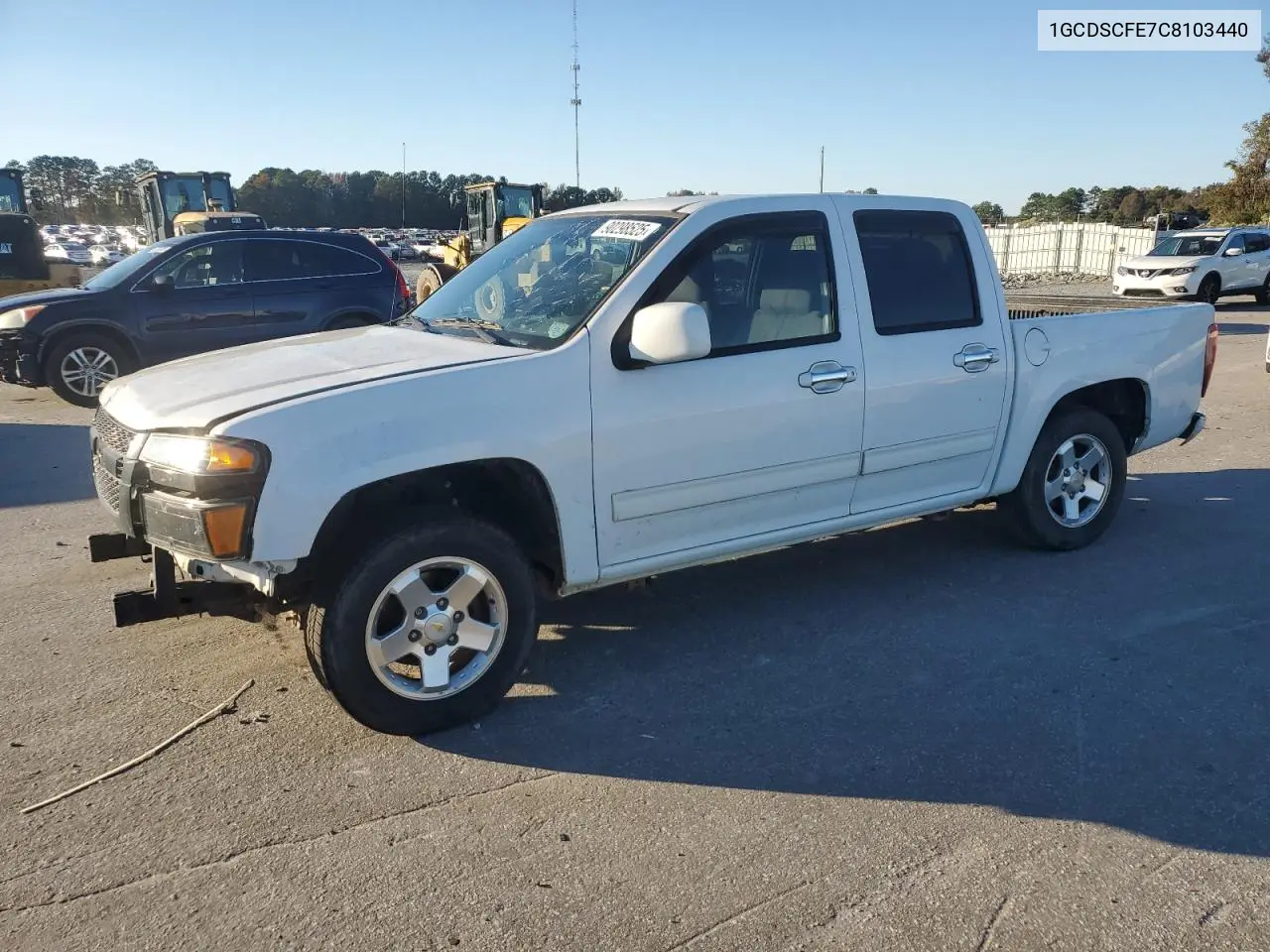 1GCDSCFE7C8103440 2012 Chevrolet Colorado Lt