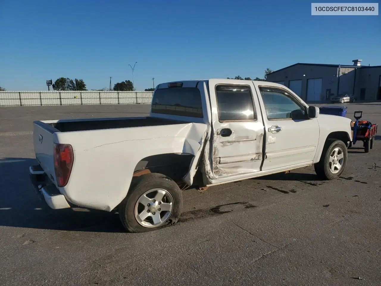 1GCDSCFE7C8103440 2012 Chevrolet Colorado Lt