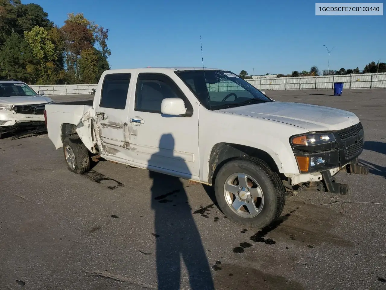 1GCDSCFE7C8103440 2012 Chevrolet Colorado Lt