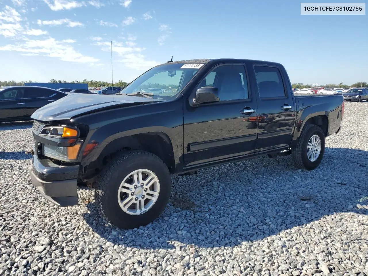 1GCHTCFE7C8102755 2012 Chevrolet Colorado Lt