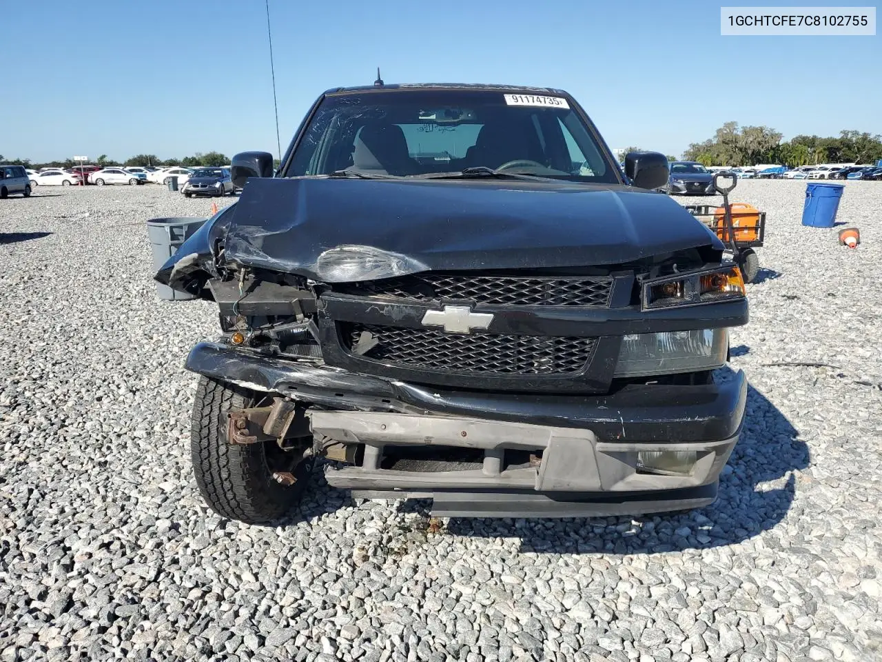 1GCHTCFE7C8102755 2012 Chevrolet Colorado Lt