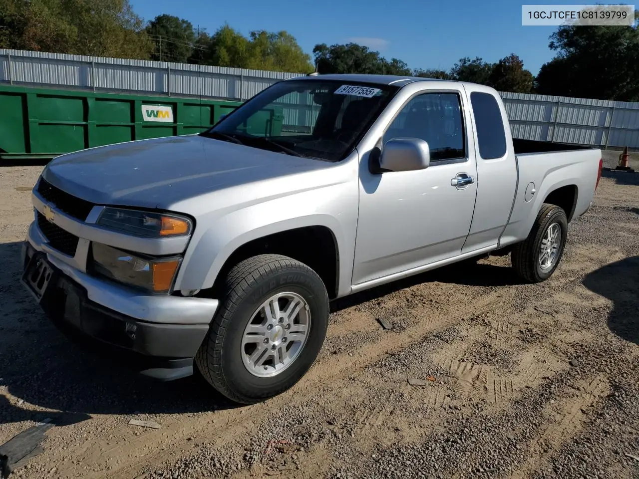 1GCJTCFE1C8139799 2012 Chevrolet Colorado Lt