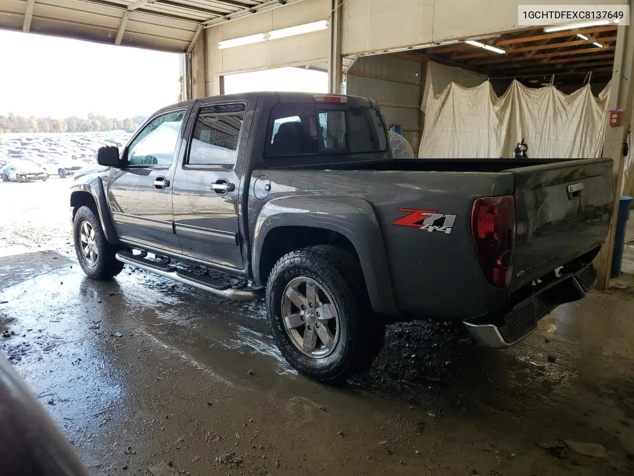 1GCHTDFEXC8137649 2012 Chevrolet Colorado Lt