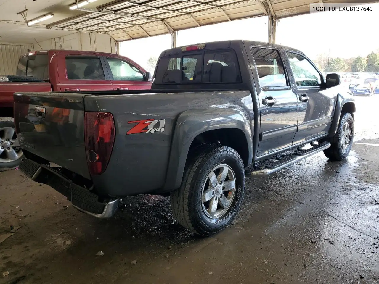 1GCHTDFEXC8137649 2012 Chevrolet Colorado Lt