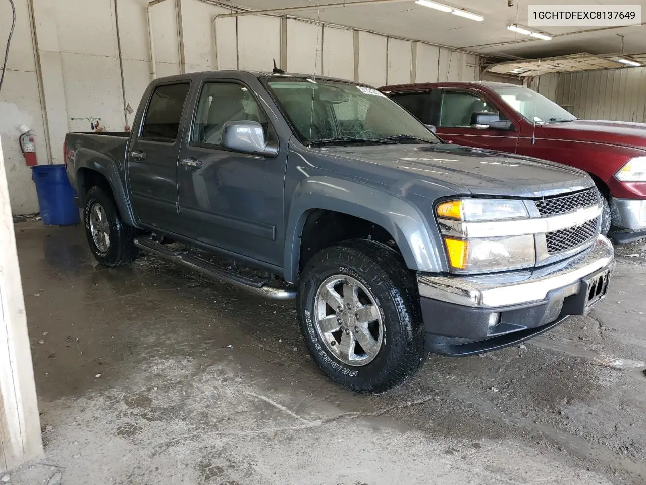 1GCHTDFEXC8137649 2012 Chevrolet Colorado Lt