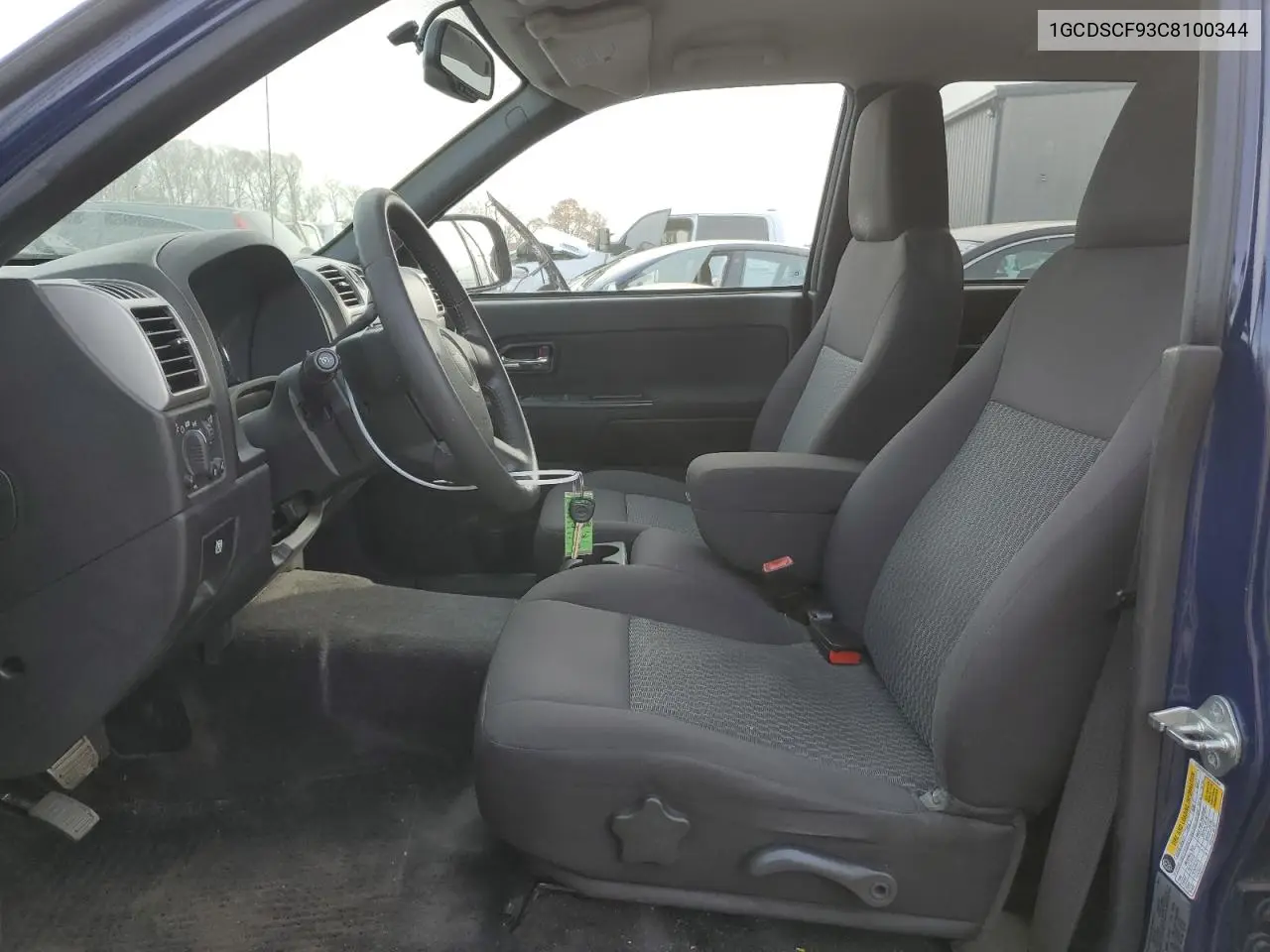 1GCDSCF93C8100344 2012 Chevrolet Colorado Lt