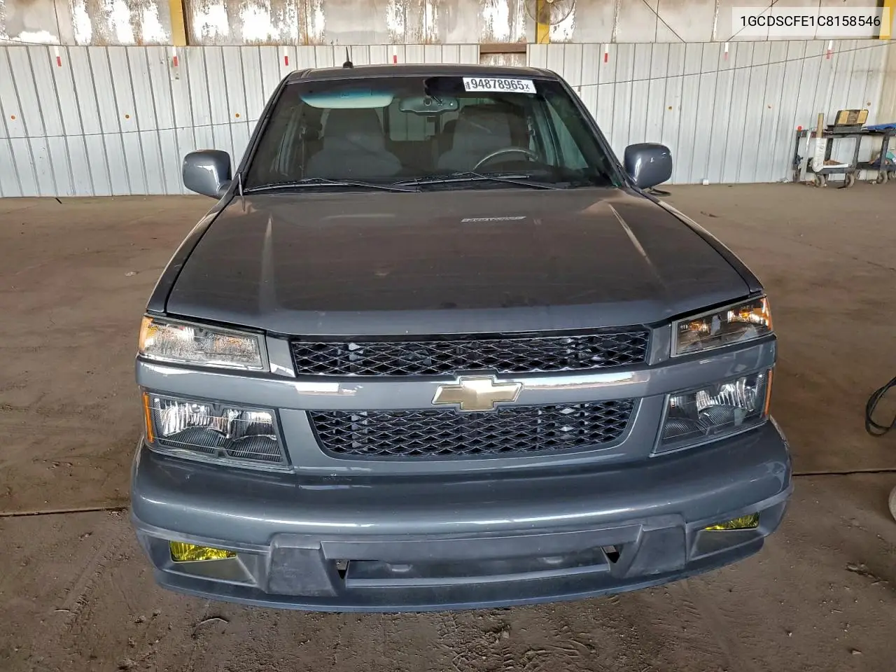 1GCDSCFE1C8158546 2012 Chevrolet Colorado Lt