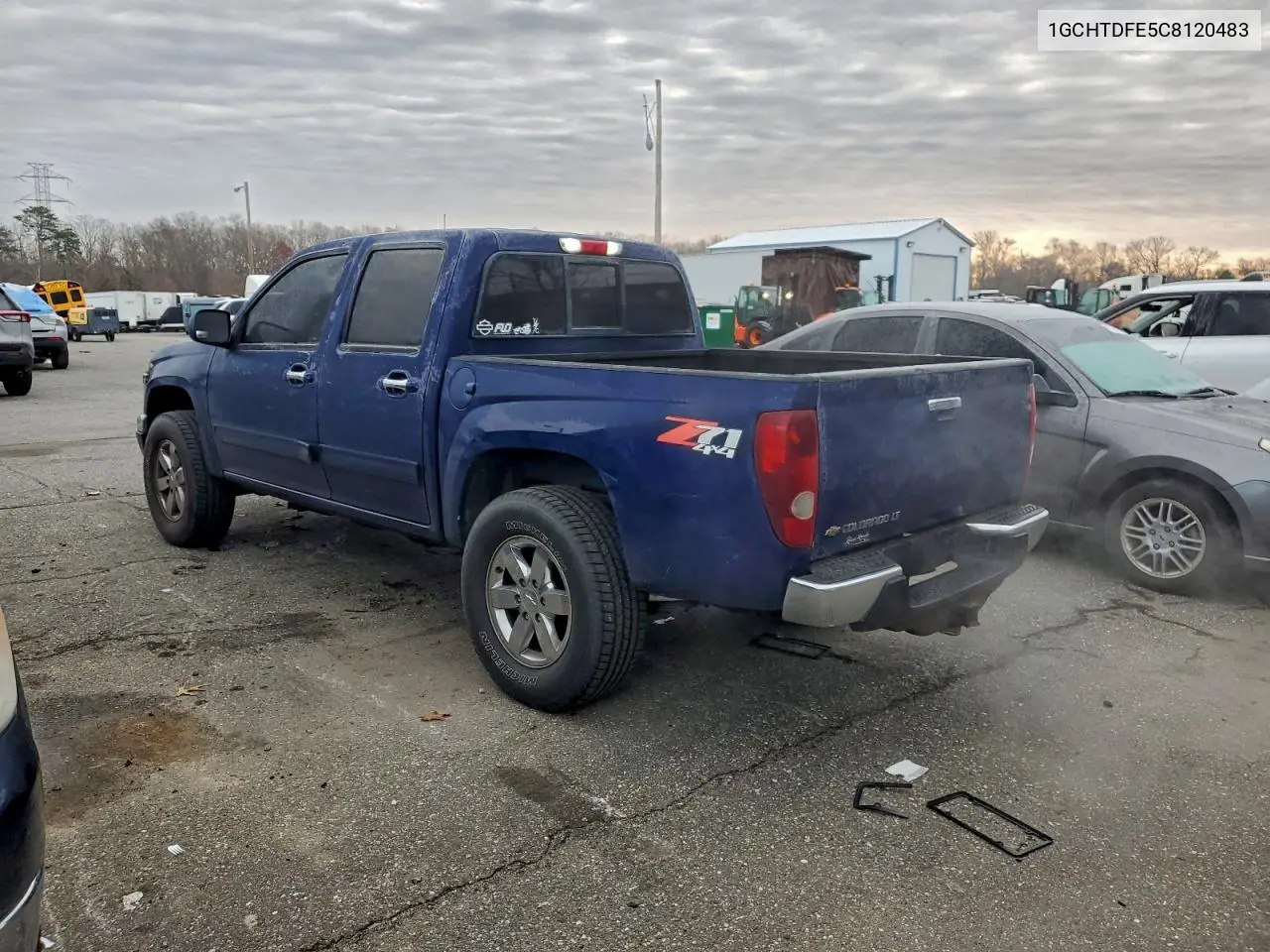 1GCHTDFE5C8120483 2012 Chevrolet Colorado Lt