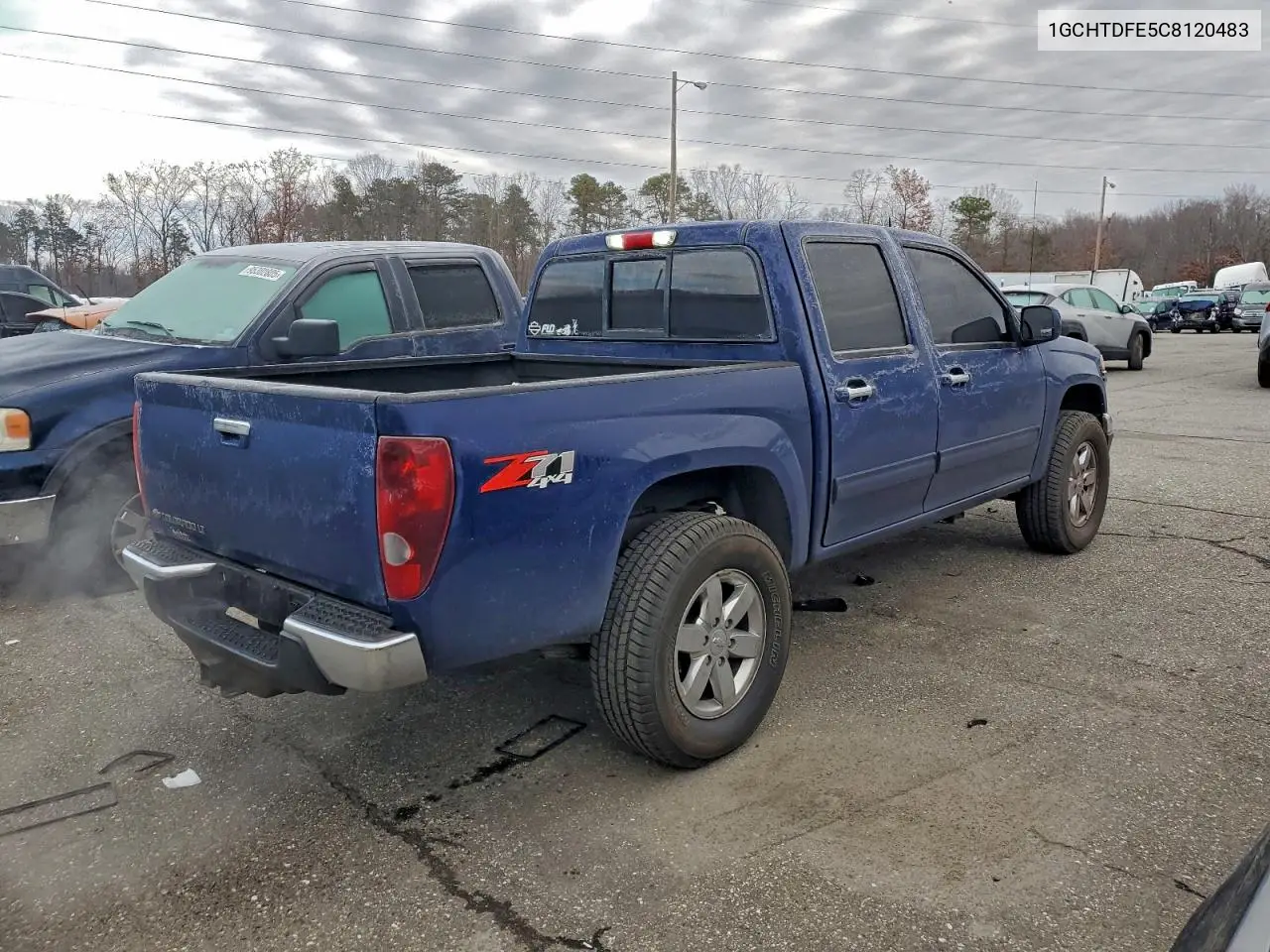 1GCHTDFE5C8120483 2012 Chevrolet Colorado Lt