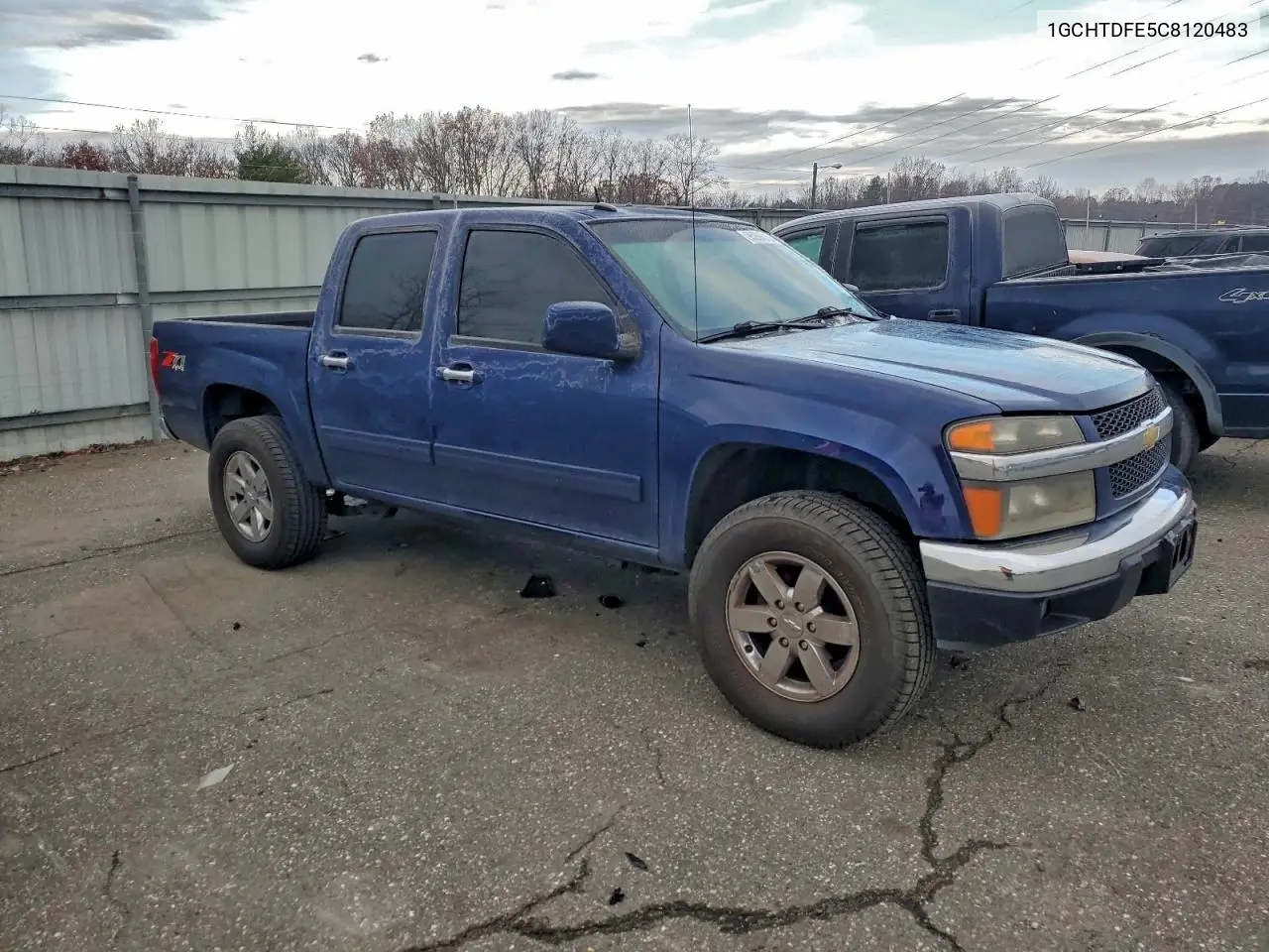 1GCHTDFE5C8120483 2012 Chevrolet Colorado Lt