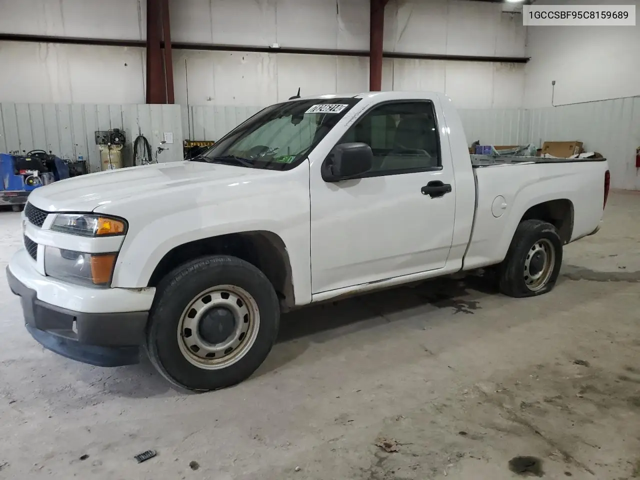 1GCCSBF95C8159689 2012 Chevrolet Colorado