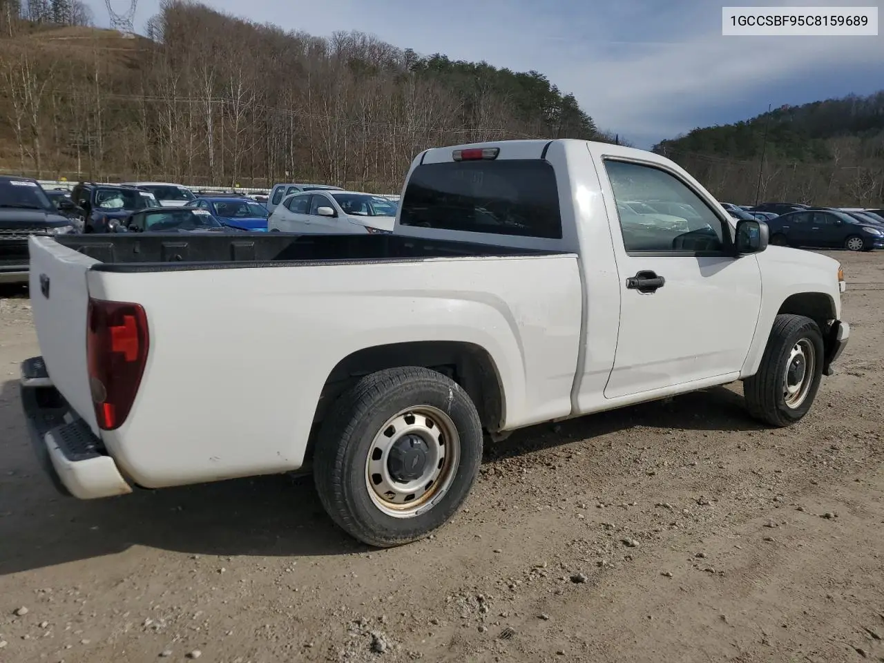 1GCCSBF95C8159689 2012 Chevrolet Colorado