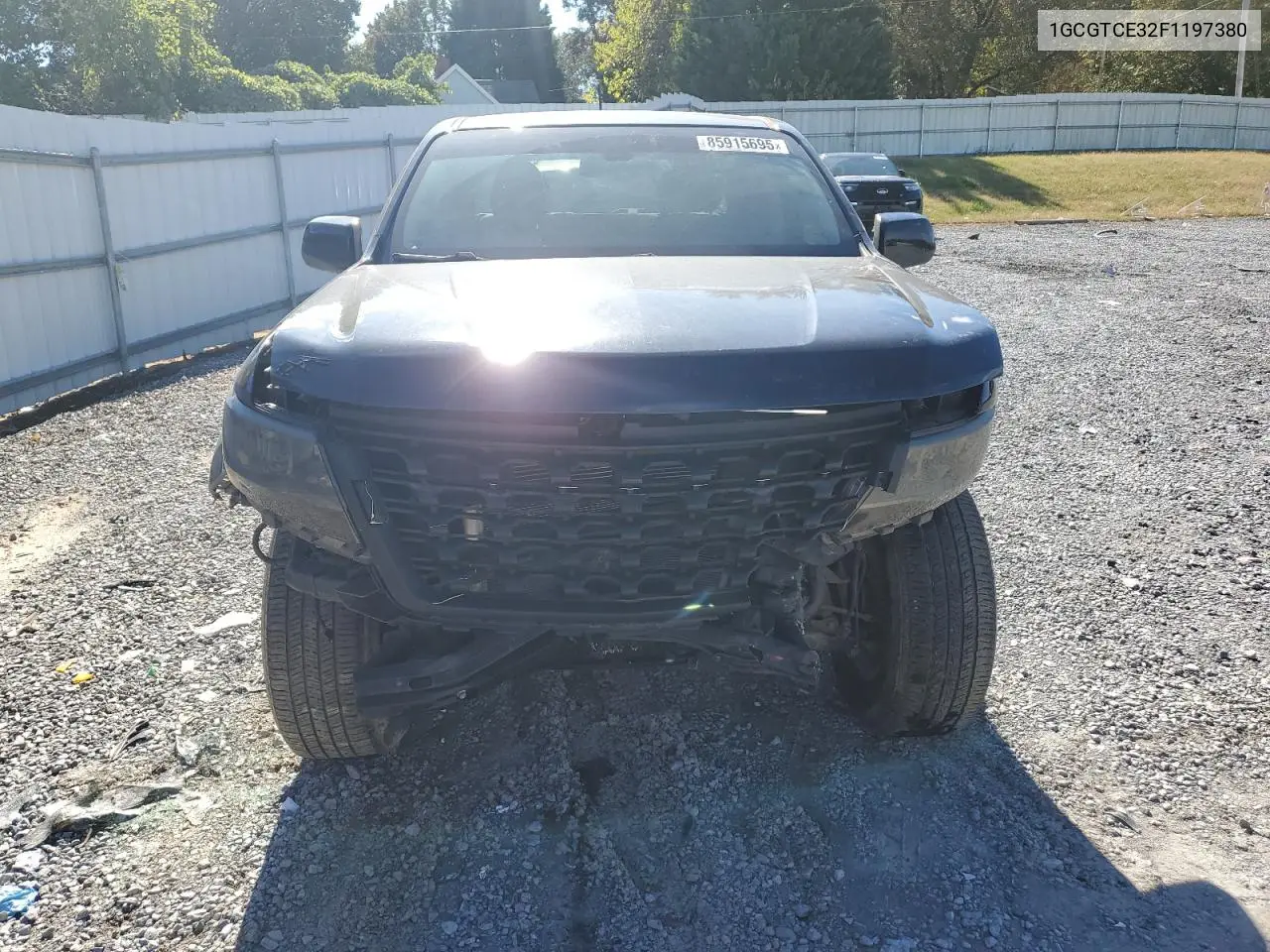 1GCGTCE32F1197380 2015 Chevrolet Colorado Z71