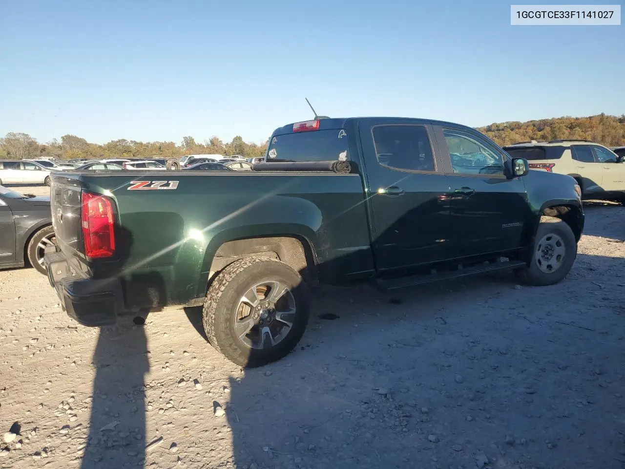 1GCGTCE33F1141027 2015 Chevrolet Colorado Z71