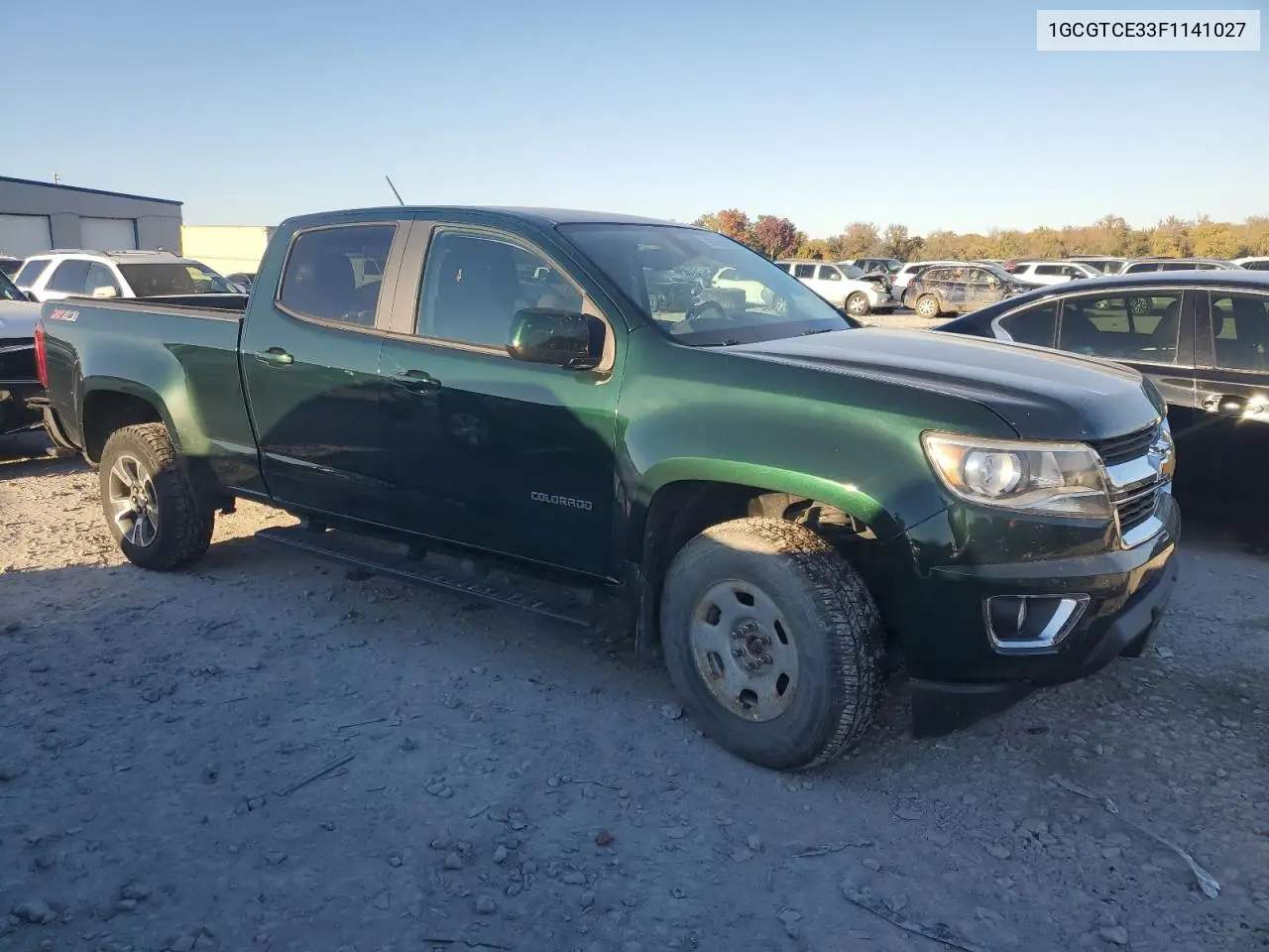 1GCGTCE33F1141027 2015 Chevrolet Colorado Z71