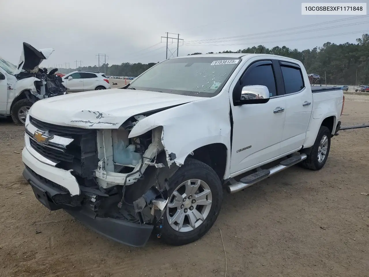 1GCGSBE3XF1171848 2015 Chevrolet Colorado Lt