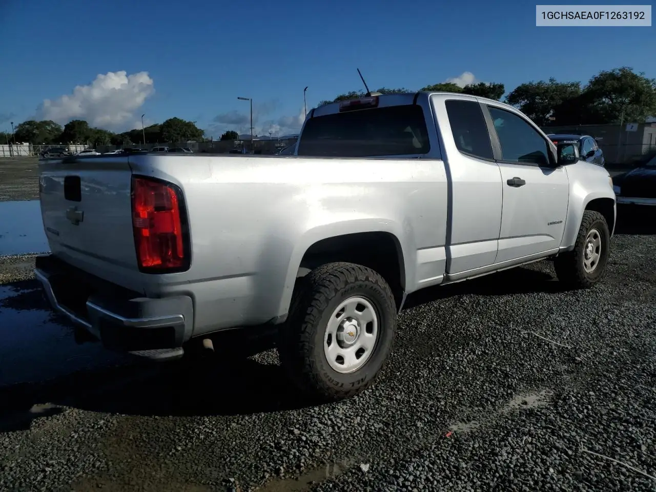 1GCHSAEA0F1263192 2015 Chevrolet Colorado