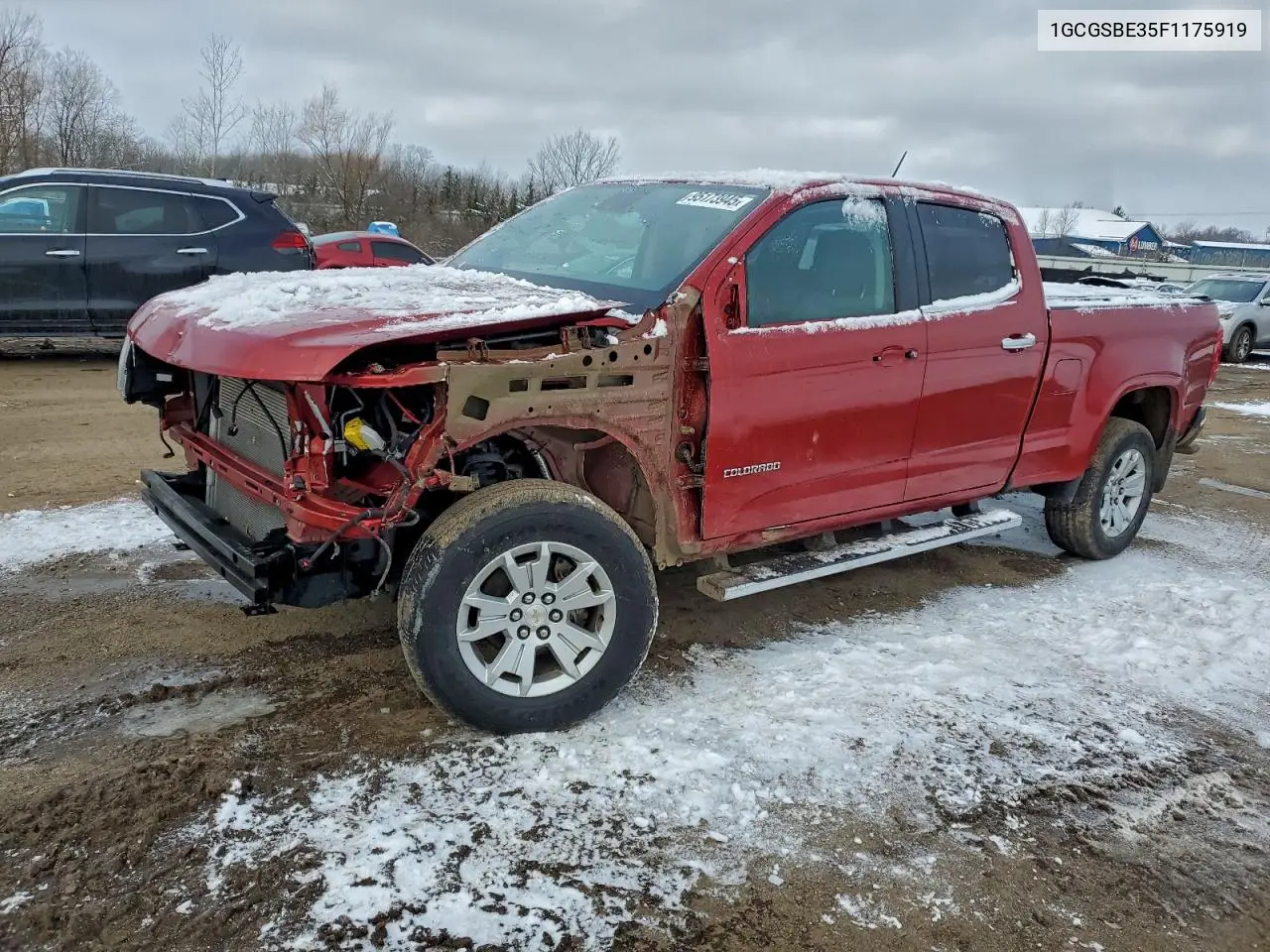 1GCGSBE35F1175919 2015 Chevrolet Colorado Lt