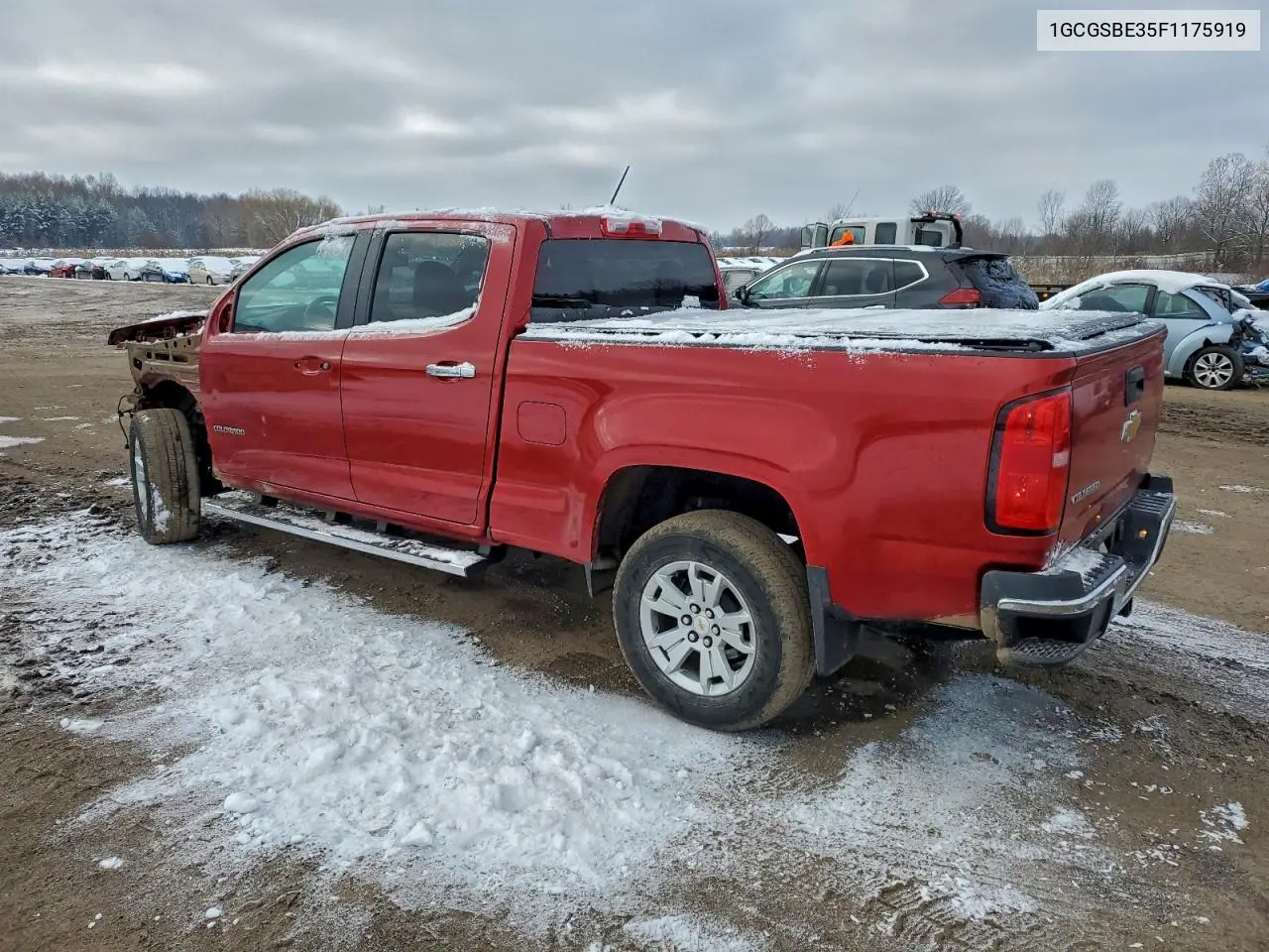 1GCGSBE35F1175919 2015 Chevrolet Colorado Lt