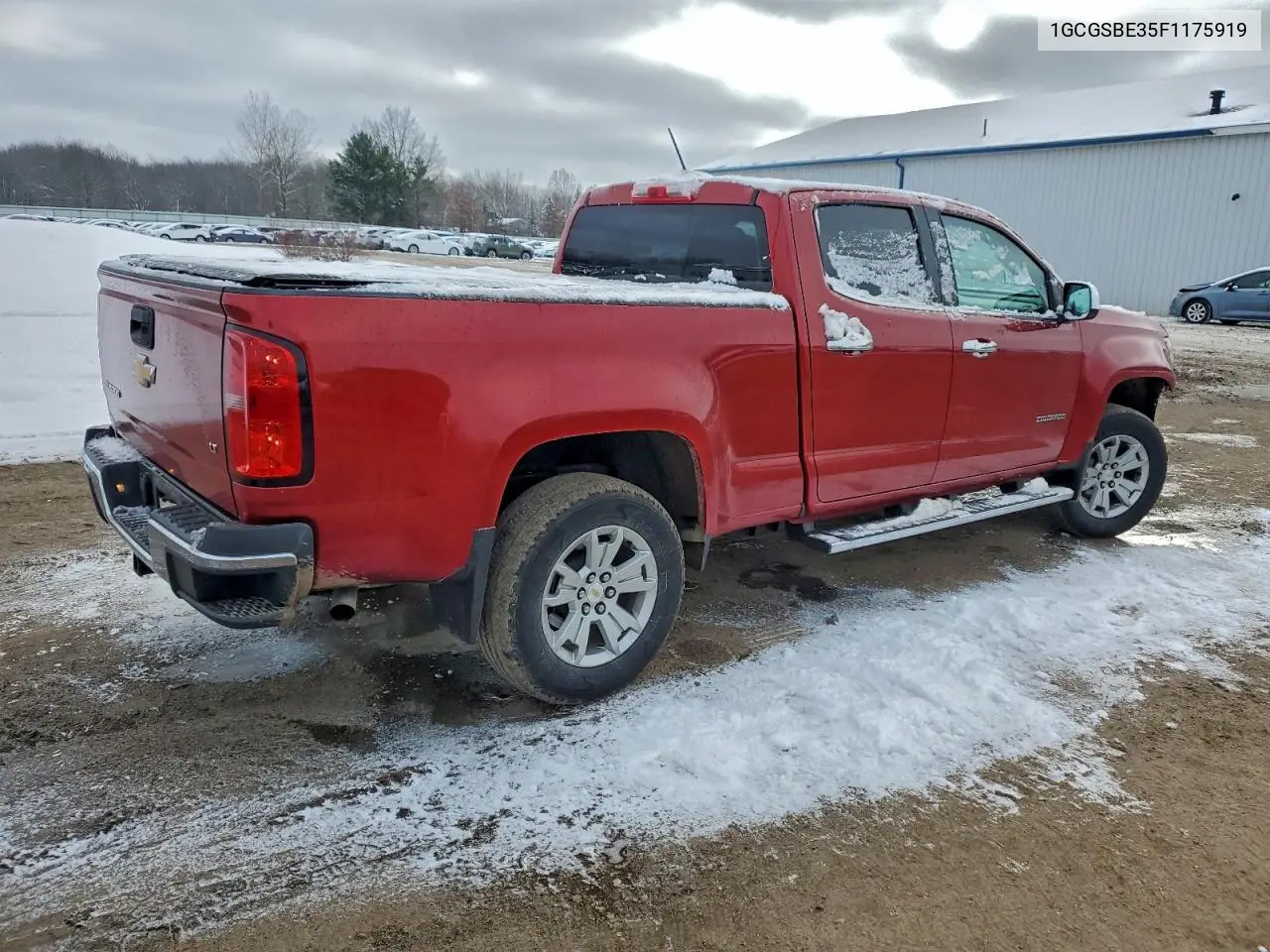1GCGSBE35F1175919 2015 Chevrolet Colorado Lt