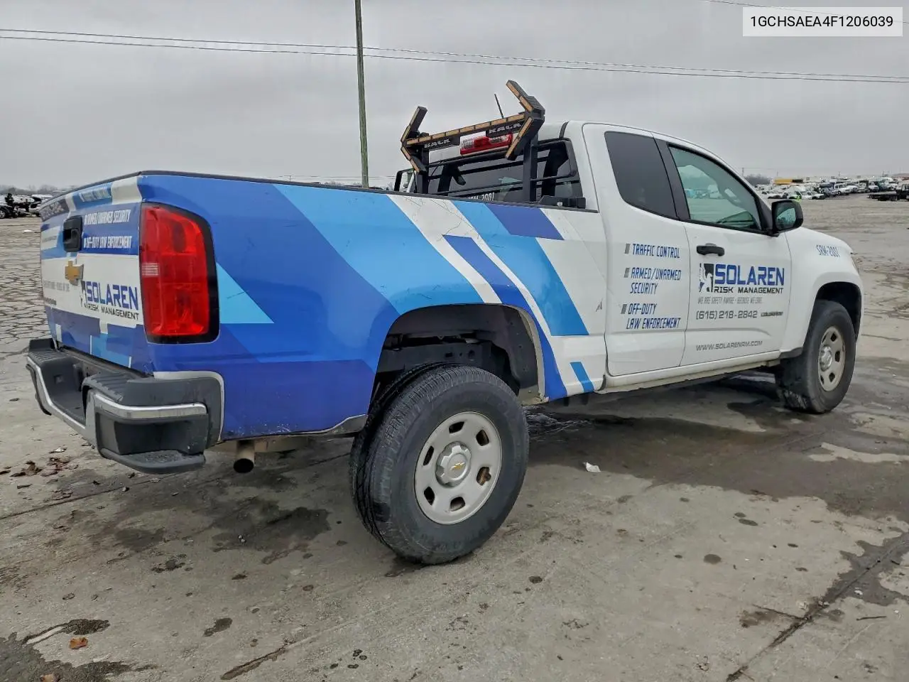 1GCHSAEA4F1206039 2015 Chevrolet Colorado
