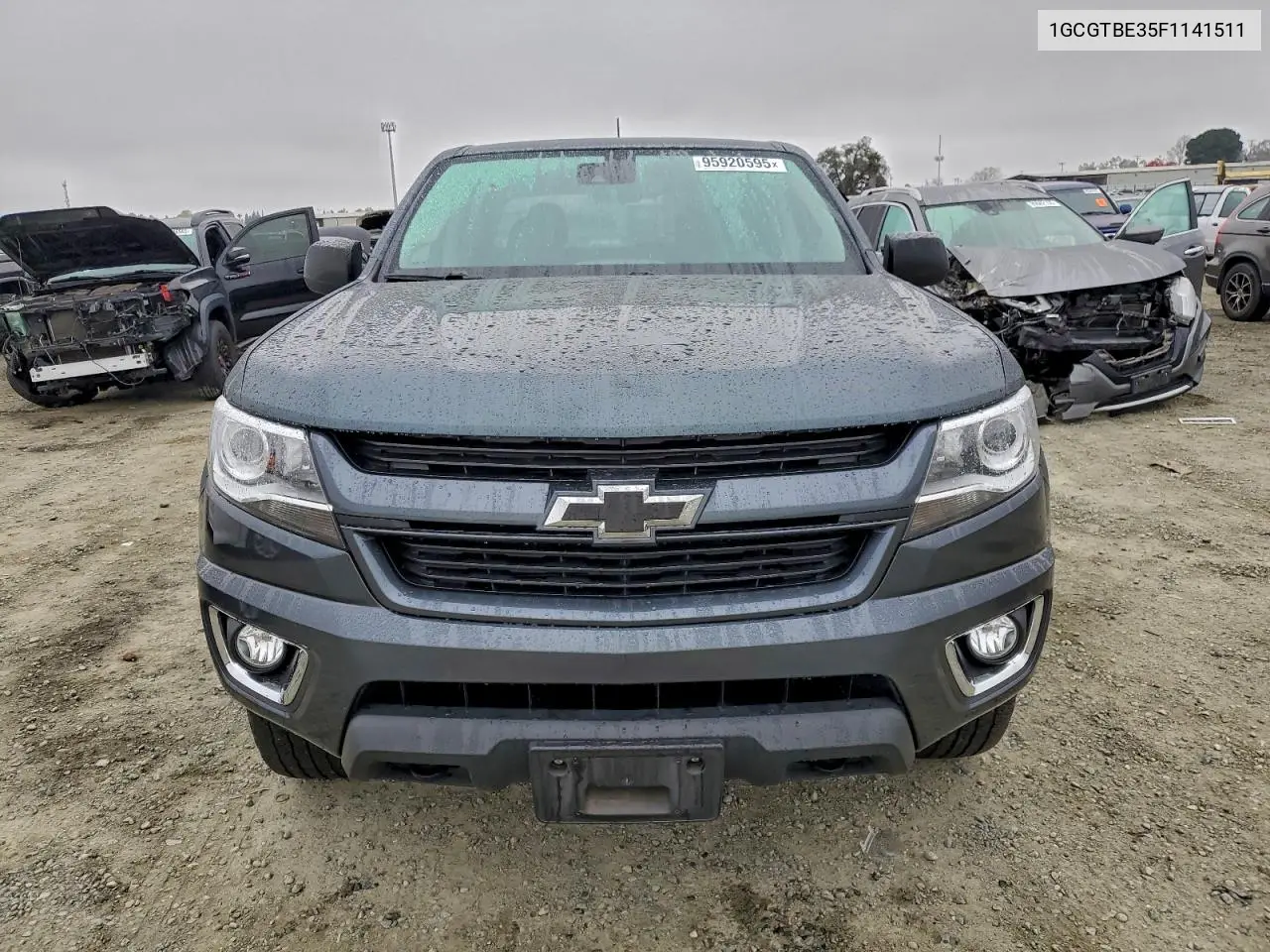1GCGTBE35F1141511 2015 Chevrolet Colorado Lt