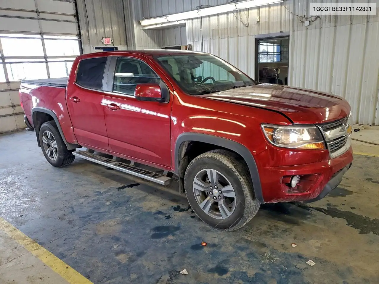 1GCGTBE33F1142821 2015 Chevrolet Colorado Lt