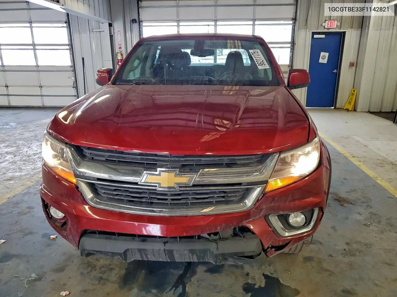 1GCGTBE33F1142821 2015 Chevrolet Colorado Lt