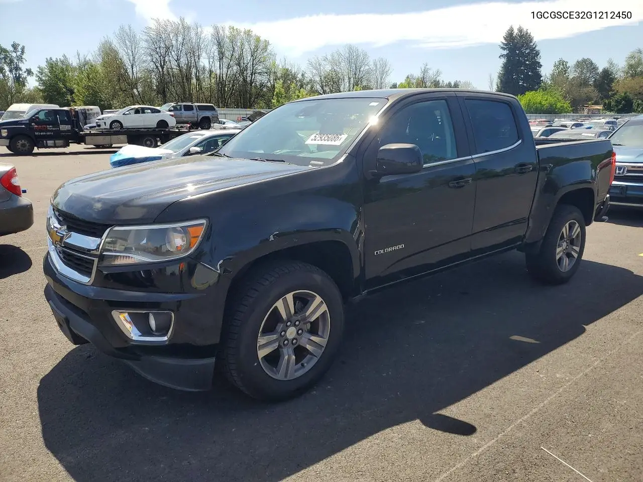 1GCGSCE32G1212450 2016 Chevrolet Colorado Lt