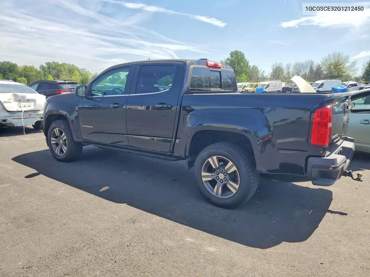 1GCGSCE32G1212450 2016 Chevrolet Colorado Lt