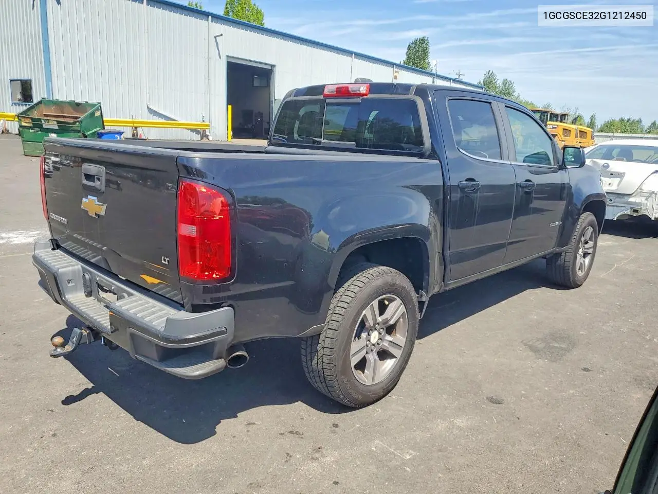 1GCGSCE32G1212450 2016 Chevrolet Colorado Lt