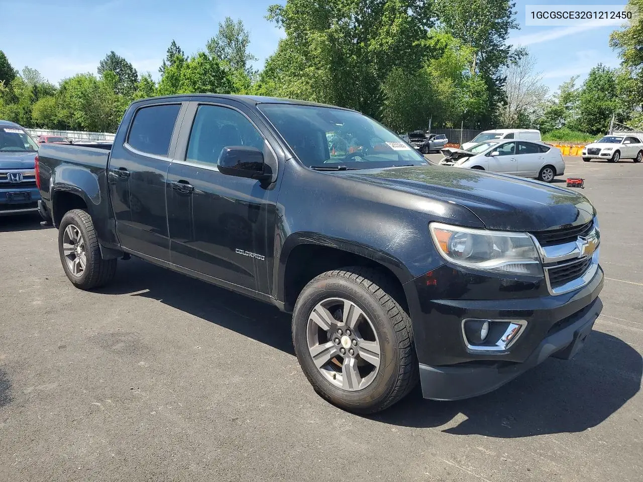 1GCGSCE32G1212450 2016 Chevrolet Colorado Lt