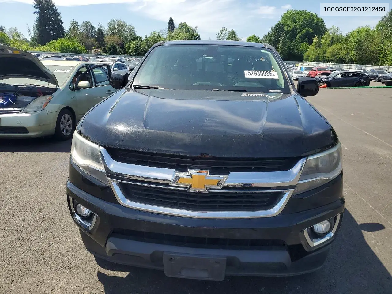 1GCGSCE32G1212450 2016 Chevrolet Colorado Lt
