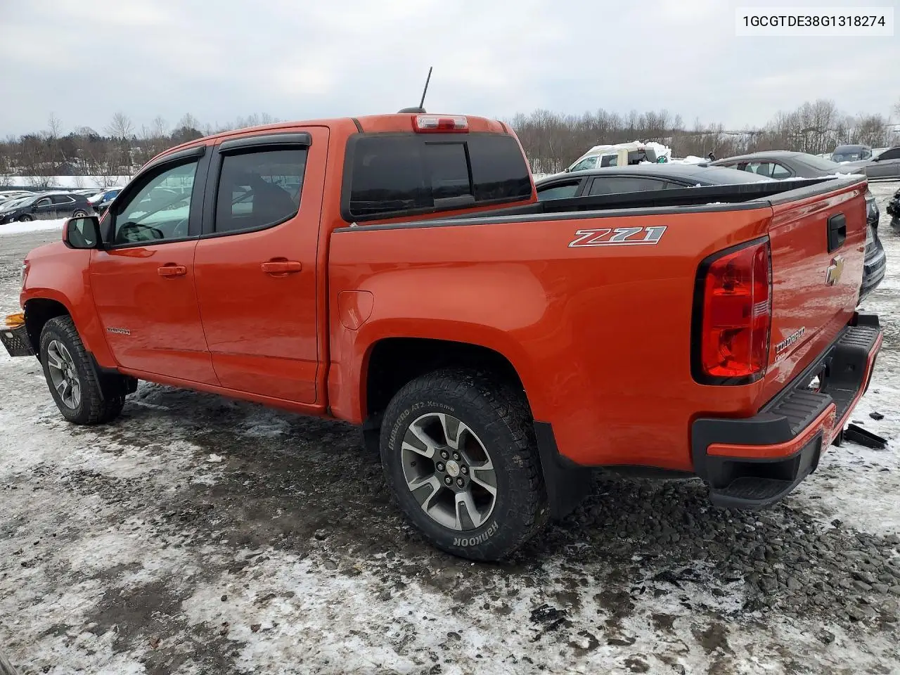 1GCGTDE38G1318274 2016 Chevrolet Colorado Z71