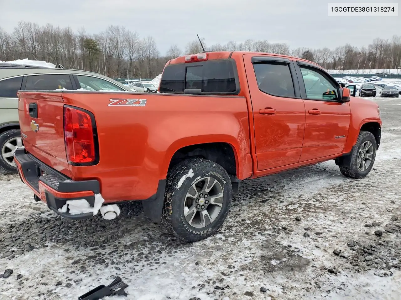 1GCGTDE38G1318274 2016 Chevrolet Colorado Z71