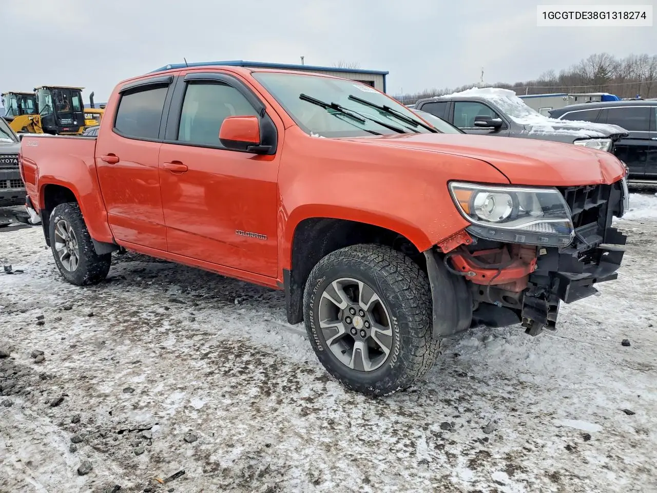 1GCGTDE38G1318274 2016 Chevrolet Colorado Z71
