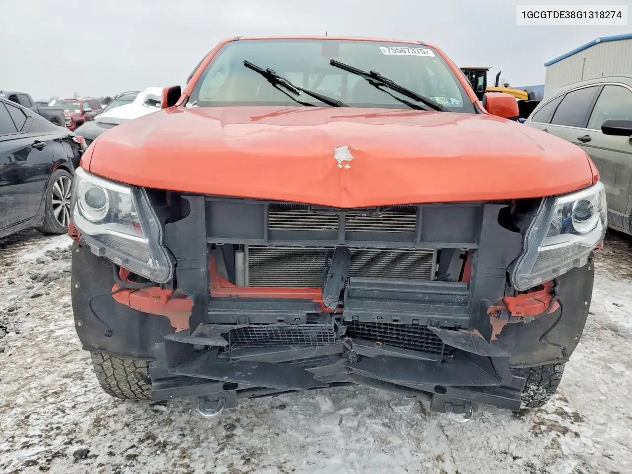 1GCGTDE38G1318274 2016 Chevrolet Colorado Z71