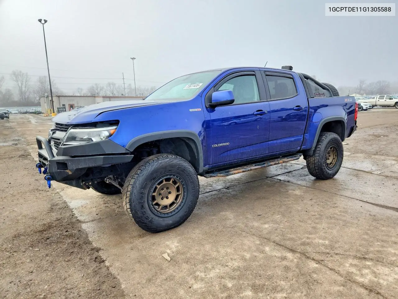 1GCPTDE11G1305588 2016 Chevrolet Colorado Z71