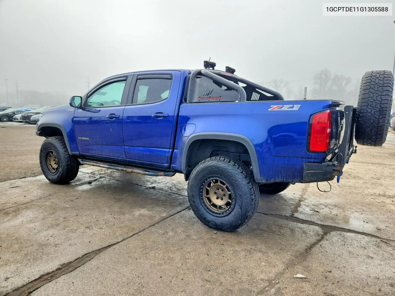 1GCPTDE11G1305588 2016 Chevrolet Colorado Z71